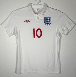 ROONEY England National Team 2010 Umbro Soccer Jersey Size 40