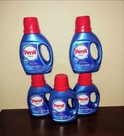 Persil Laundry Detergent 34fl oz- 5 for $15- x Streets Ray and Higley