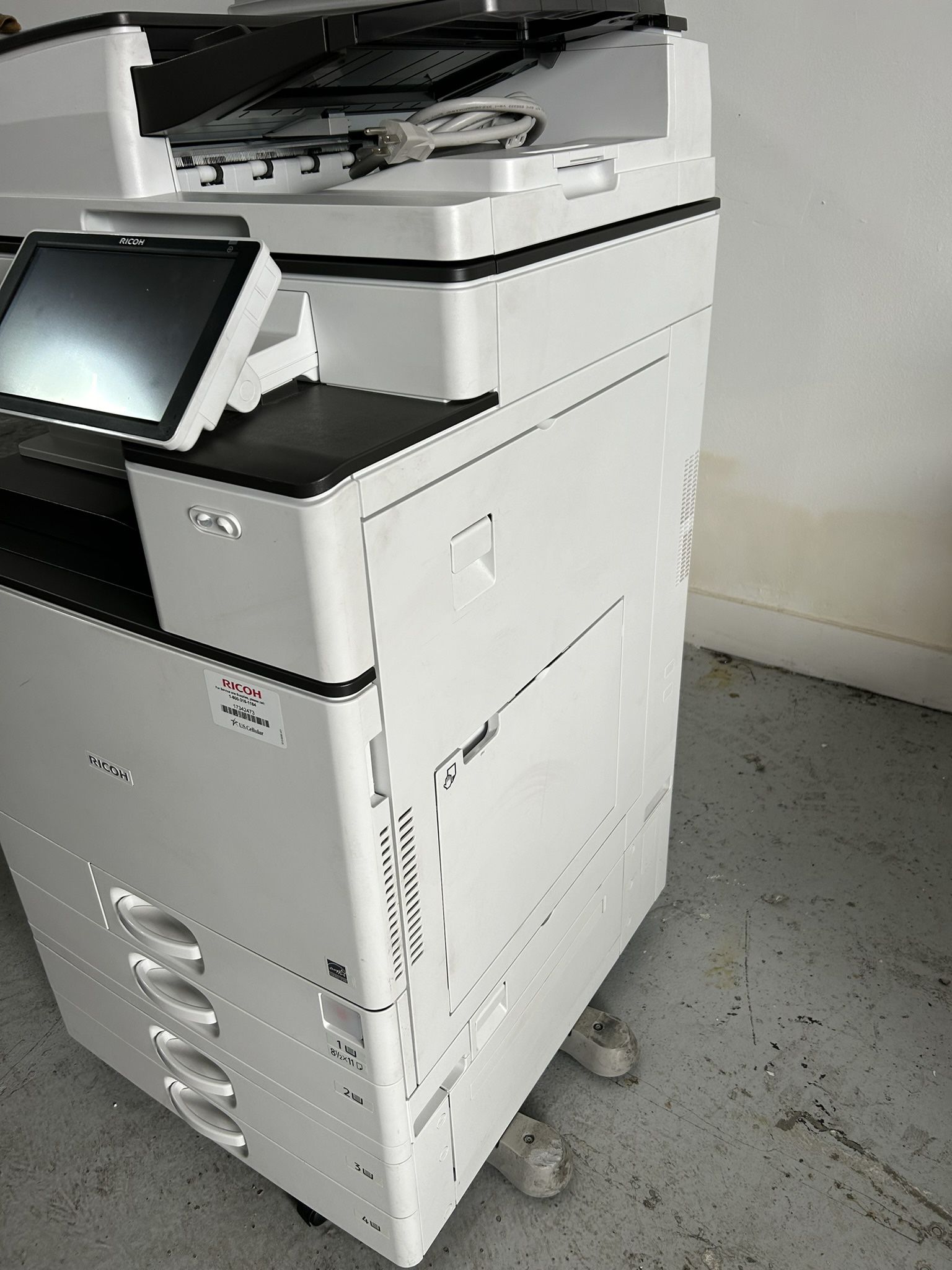 Office Printer Mp C3004ex Color Laser Copier Machine New