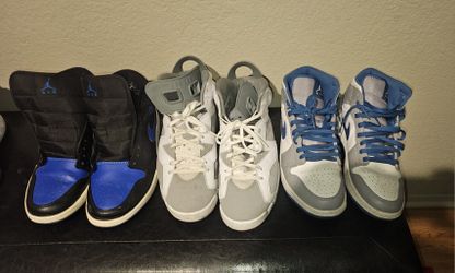 Men Size  - All 3 pair of used Jordan's size 10