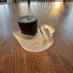 Swan Candle Holder