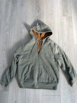 XL Sherpa Green Hoodie Men’s
