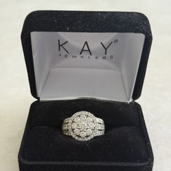 3KT Diamond Engagement Ring 