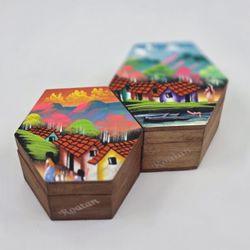 Mini Honduran Painted Boxes