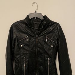 Faux Leather Jacket 