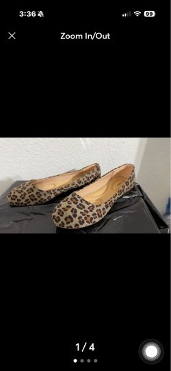 Cute Leopard Flats – Size 6.5 – Comfortable