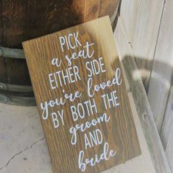 Wedding Sign