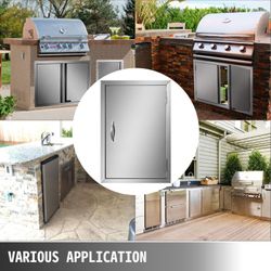 BBQ Stainless Steel  Single Door 