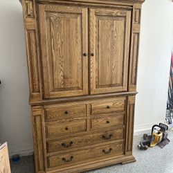 Tv Armoire, and dresser