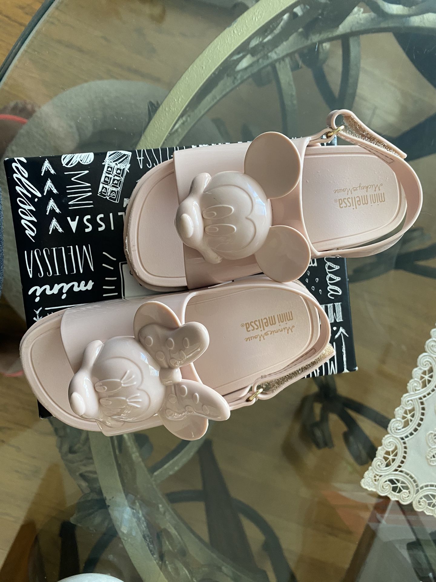 Mini Melissa Limited Edition beach slides