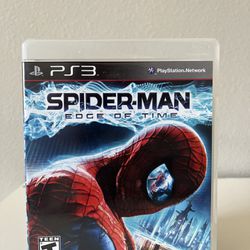 Spider-Man Edge Of Time PlayStation 3 PS3