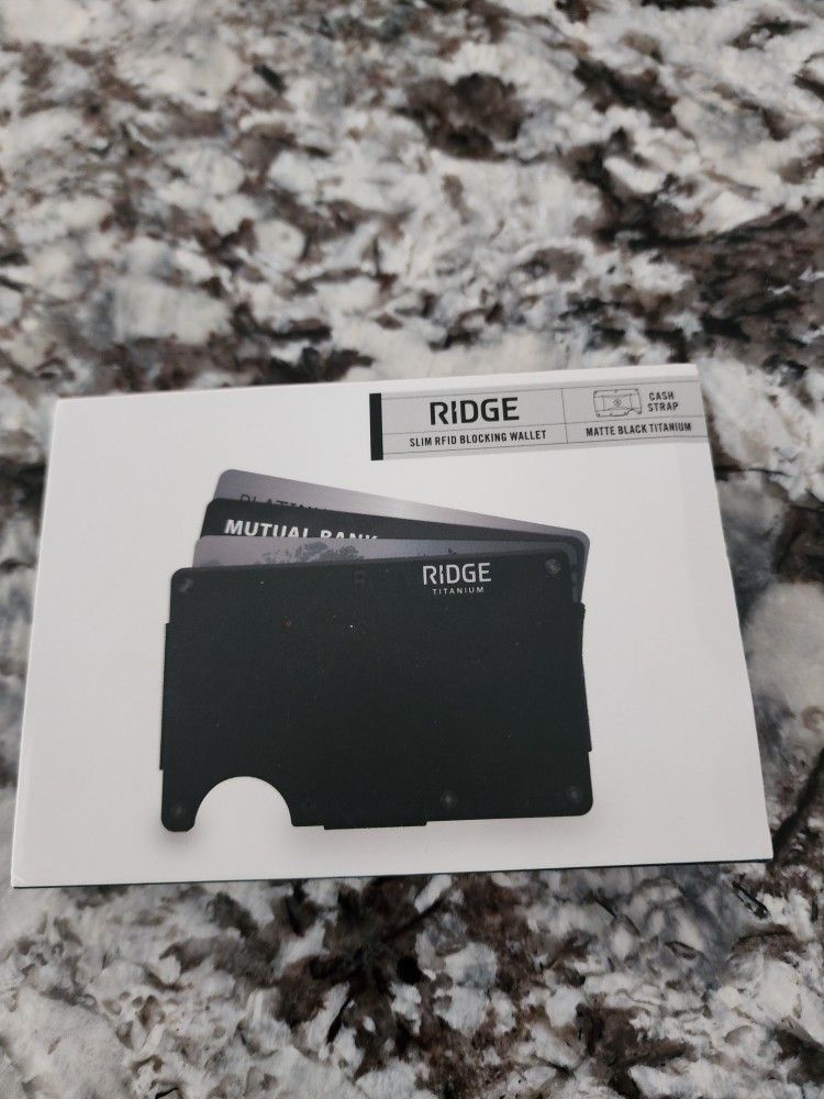 Ridge Slim Wallet