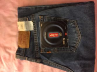 New Levi’s blue gears 565 wide leg size 14 regular. W 27 L w7