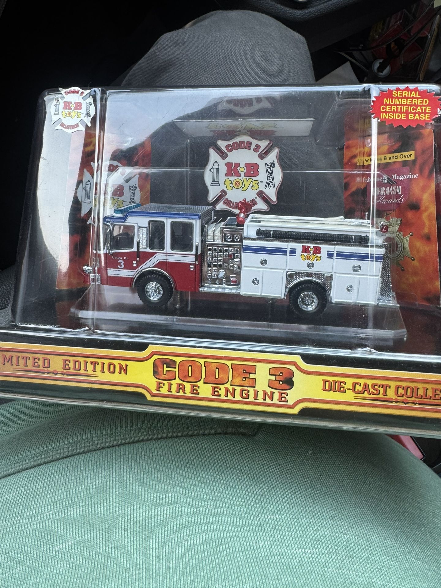 KB Toys Code 3 Fire Truck.