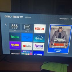 Onn TV The With Roku  42”
