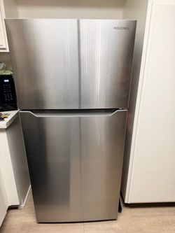 Stainless Steel Insignia Freezer Refrigerator