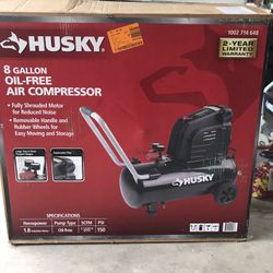 Husky 8gl Hotdog Air Compressor 150psi