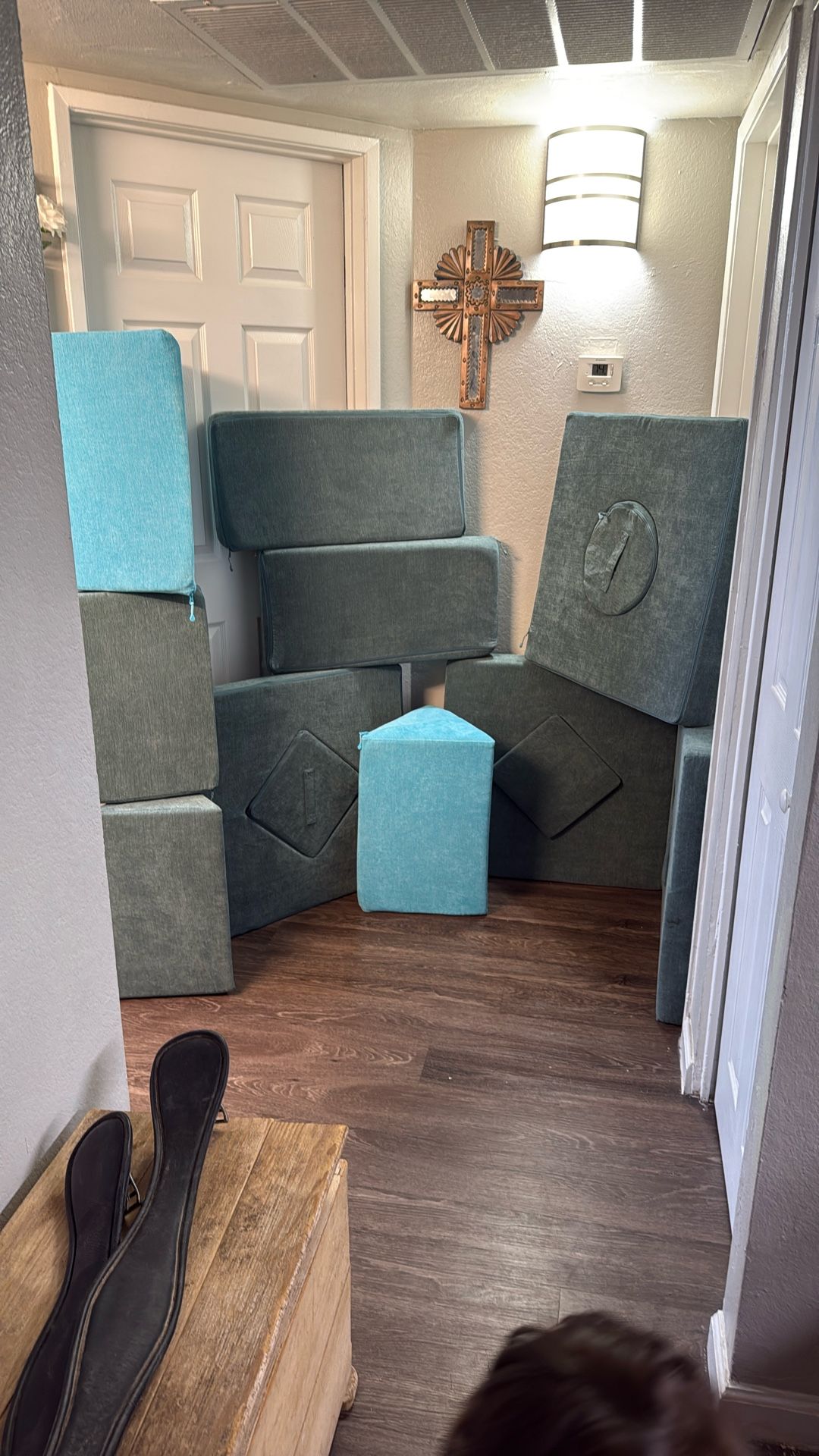 Yourigami Folding Convertible Kids and Toddler & Couch Gym