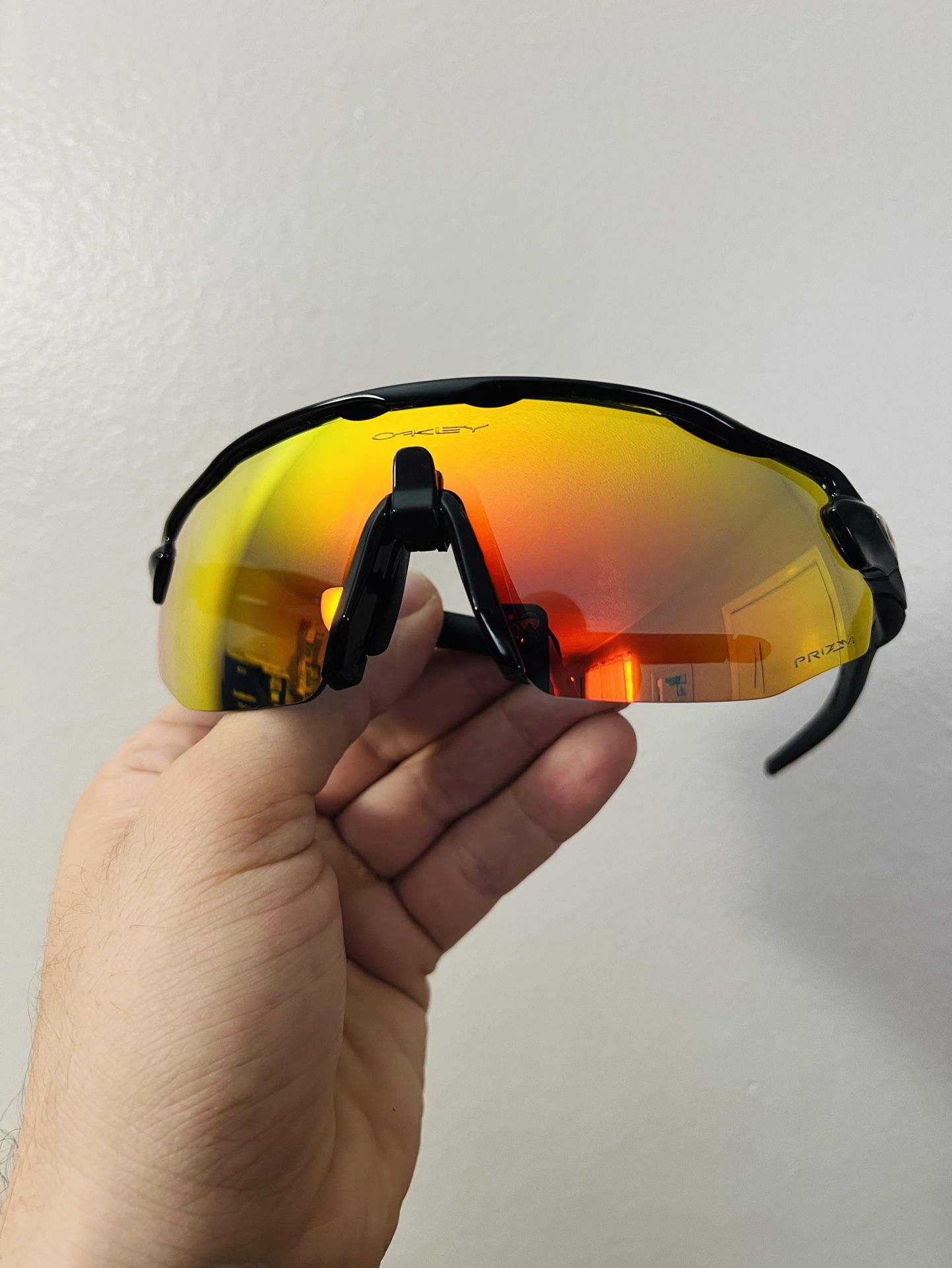 NEW Polarized PRIZM Oakley Radar ADVANCER Sport Glasses Baseball Softball Golf Cycling Hiking Fishing