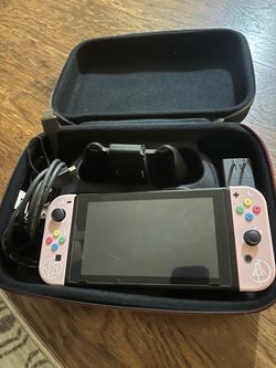 Nintendo Switch Bundle + Dock + Accessories + Carrying Case
