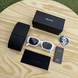 Prada Symbol Sunglasses - White