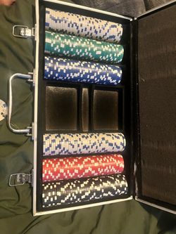 Poker chip set