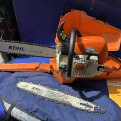 Stihl Ms290 With 29” Bar, Case, Extra 18” Bar And Chain Etc…