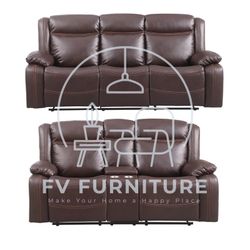 SALAS RECLINABLES DE PIEL NUEVAS A DESCUENTO DE BODEGA! INSTALACIÓN Y ENTREGA EL MISMO DÍA! 