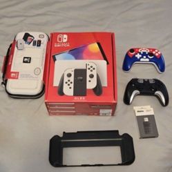 Nintendo Switch OLED (Accessories Included) Please read!