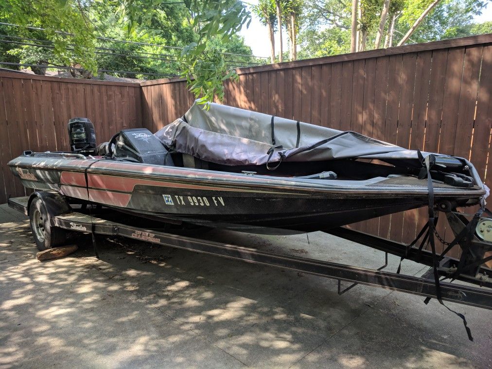 Fishing boat 1988 Skeeter for Sale in Dallas, TX OfferUp