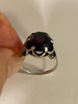 Sterling silver ring
