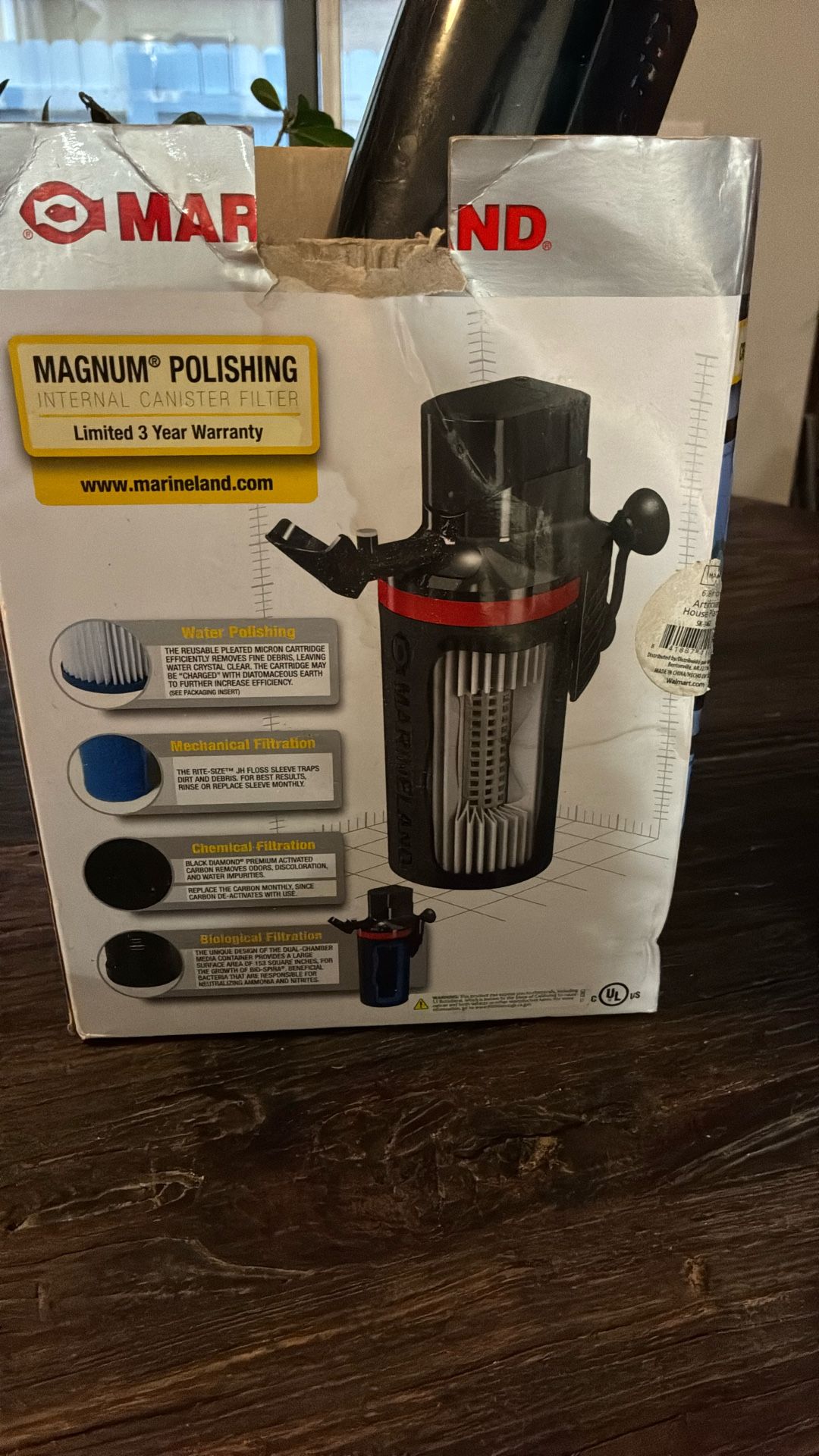 Fish tank Filtration