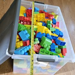 Big Box Of Mega Bloks, $22.