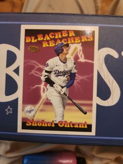 Shohei Ohtani Bleacher Reachers Insert