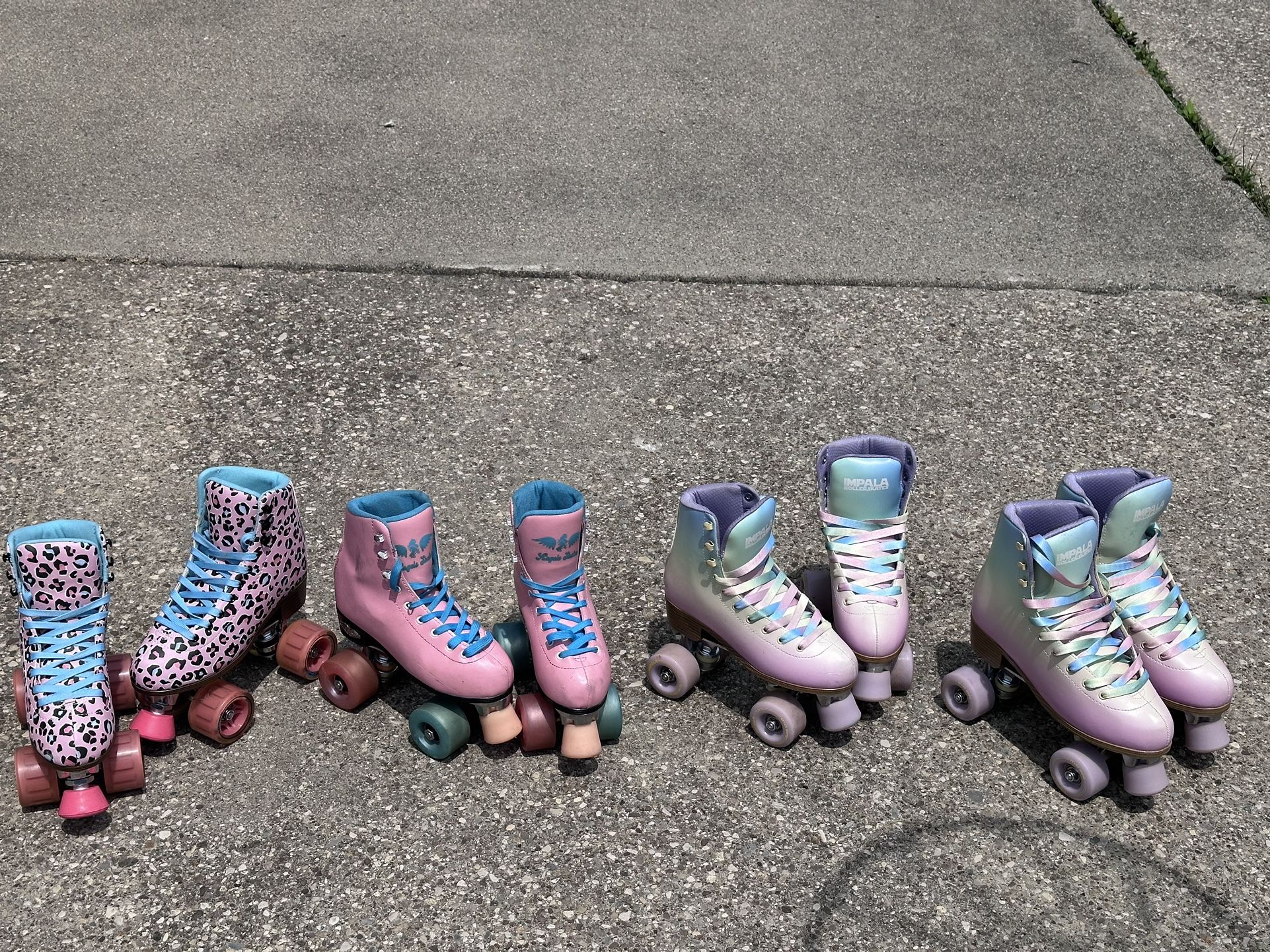 Roller skates and Rollerblades