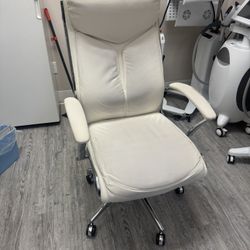 Free Used White Desk Chair