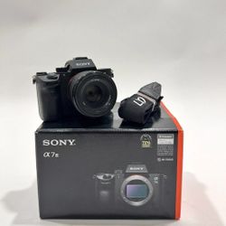 Sony a7 Mirrorless Digital Camera - Black,  Lens, Battery, & Charger