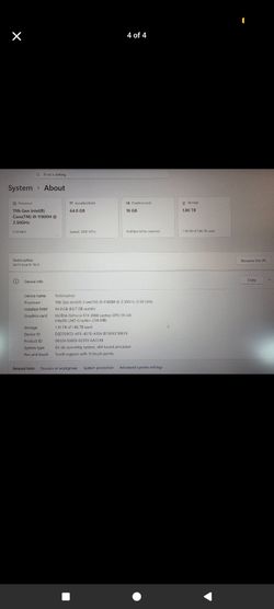 MSI GS76 - i9 - 16gb GPU - 64gb ram - 2tb - Beast Gaming Laptop