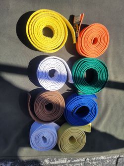 Martial Arts Belt Set – 8 Colors