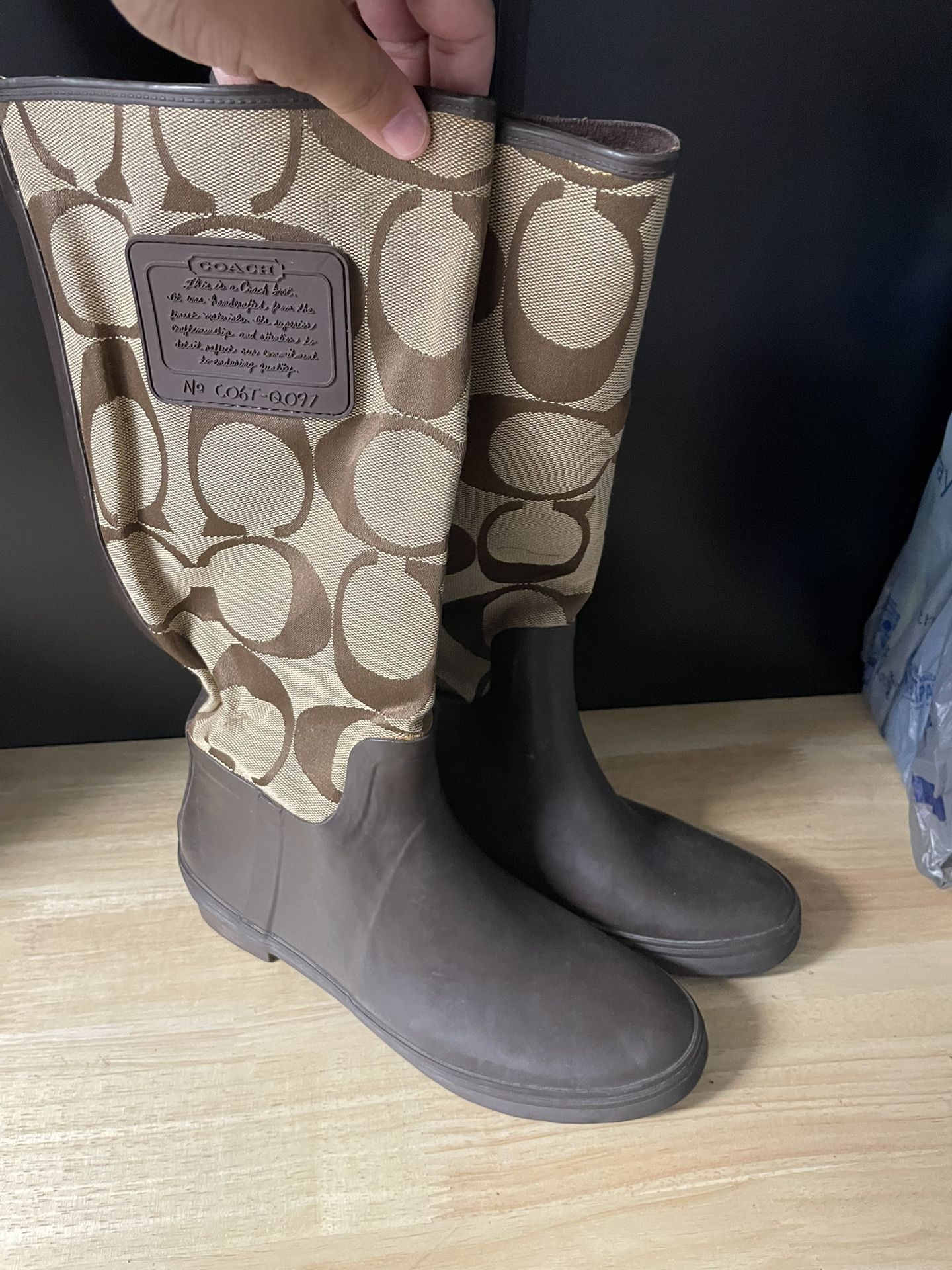 Coach Rain Boots