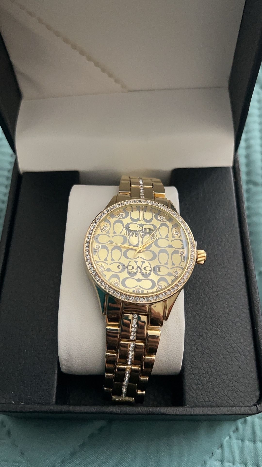 Coach Gold Watch