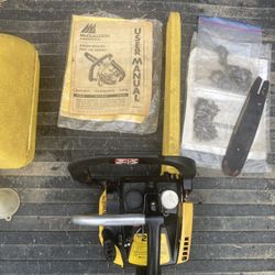 Chain Saw - McCullough Brand 