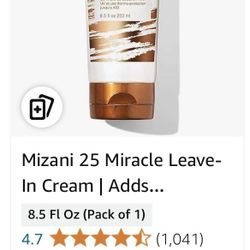 Mizani 25 Miracle Leave In Cream
