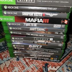 Xbox One, Xbox 360, PS2 Games