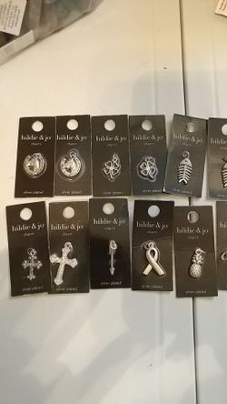 Silver Plated Charms