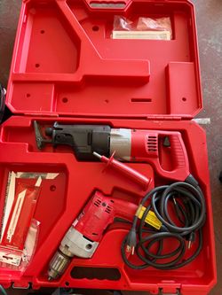 Milwaukee corded tool set