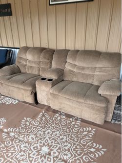 Electric reclining sofa