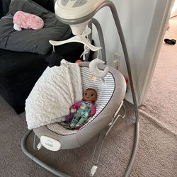 Graco Duet Connect Swing and Bouncer 
