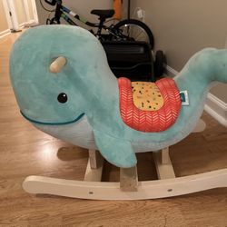 Kids Rocking Toy Whale