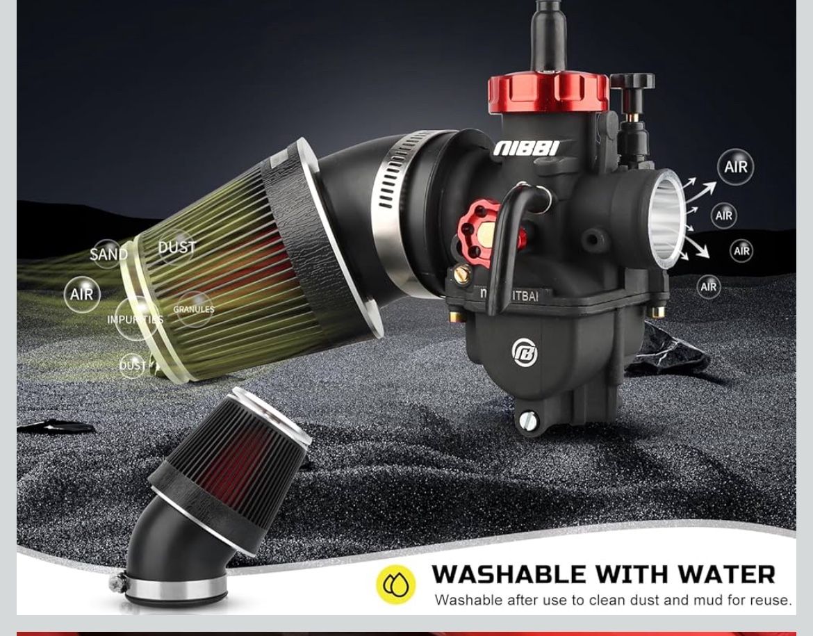 NIBBI Carburetor PE26,26mm